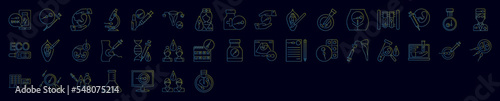 Artificial insemination nolan icons collection vector illustration design