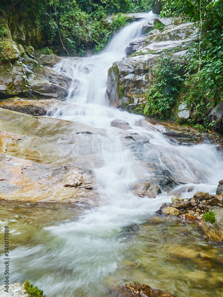 Obraz premium Cocalitos Waterfalls - Uchiza