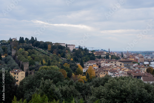 View of Florence city, Tuscany, Italy. Panorama