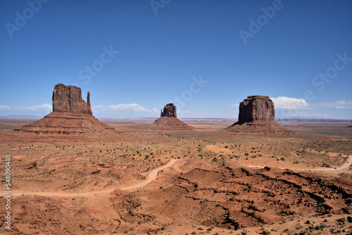 Scenic Views of Monument Valley