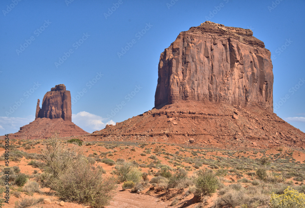 Scenic Views of Monument Valley
