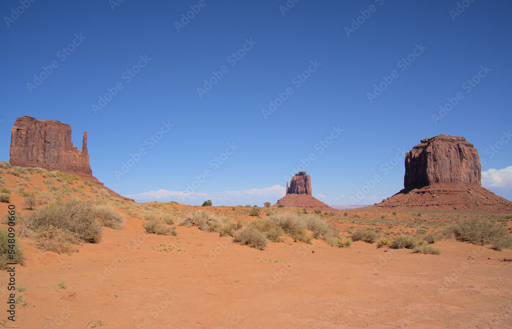 Scenic Views of Monument Valley