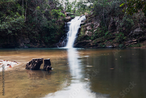 waterfall in the park on Pirenopolis