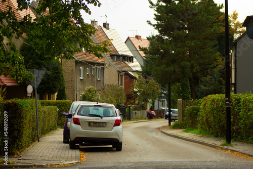 Beautiful city streets. Beautiful city. Background.