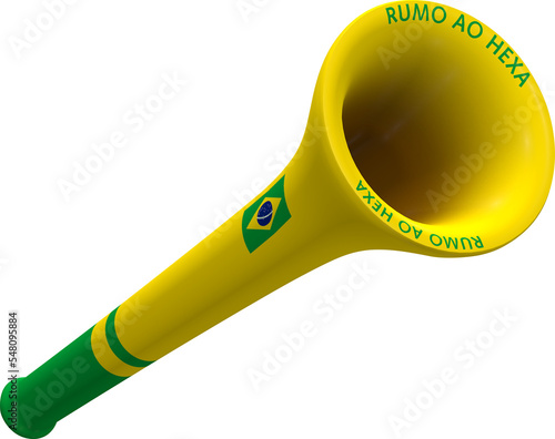 Fotografía VUVUZELA BRASIL PARA COPA DO MUNDO CORNETAS