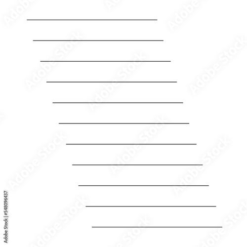 blank lined sheet