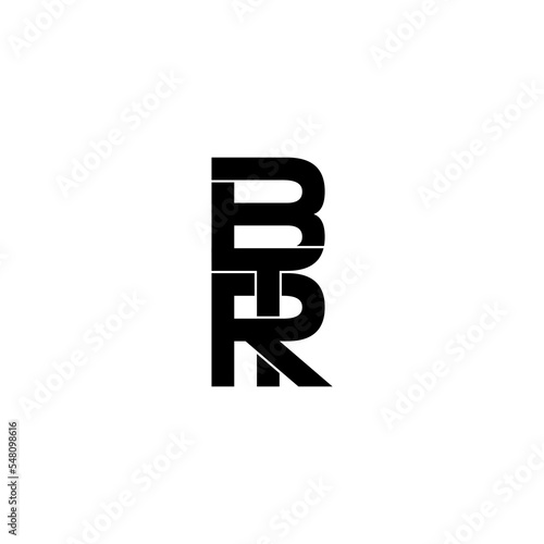btr letter initial monogram logo design © ahmad ayub prayitno