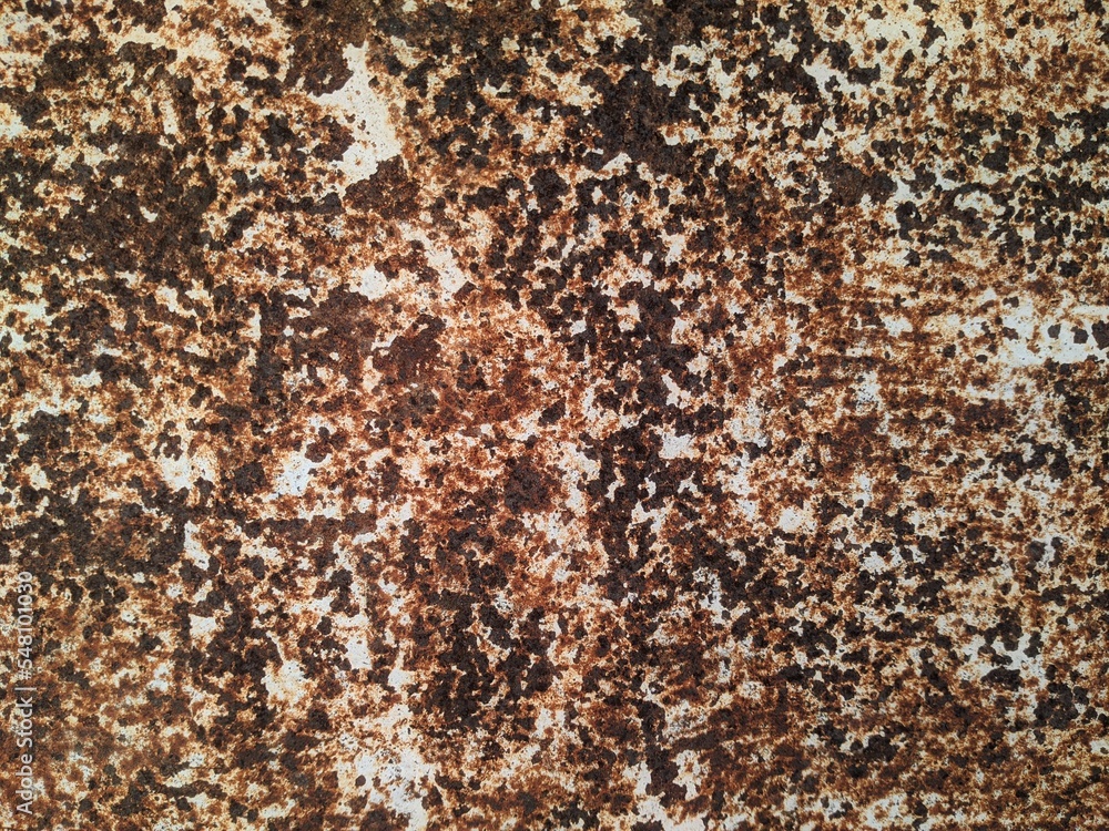 rusty metal texture on surface. rusty metal texture on surface.