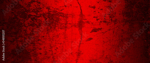 Red Scary background. Dark grunge red texture concrete,  scratches concrete wall texture, Scary concrete wall texture as background, dark red for horror background, texture unlimited dark colors.