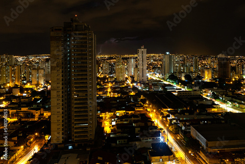 Aerial view of the Setor Bueno in Goiania Goias
