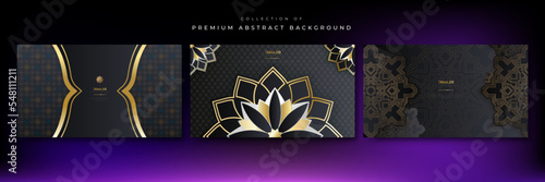 Realistic three dimensional ramadan background with arabic ornamental mandala pattern and mosque. Vector illustration for presentation design, flyer, social media cover, web banner, greeting card