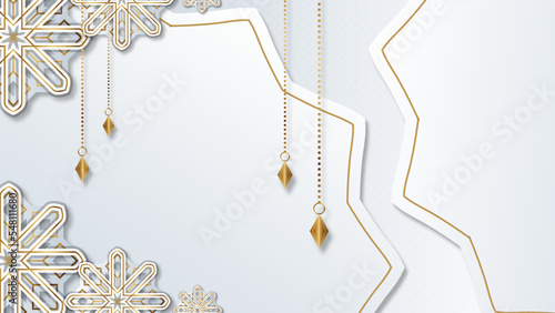 Luxury ramadan background. Vector illustration