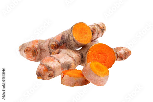 Turmeric isolated on transparent png