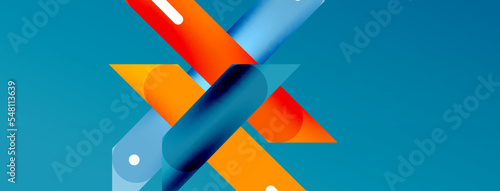 Background overlapping lines. Dynamic lines abstract wallpaper. Straight lines composition vector illustration for wallpaper banner background or landing page