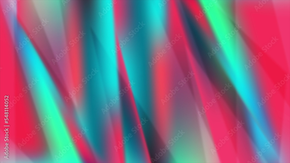 Colorful abstract shiny background with smooth blurred stripes