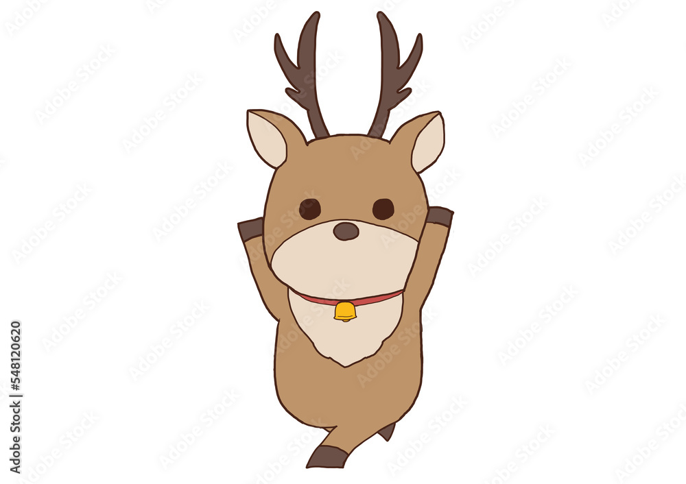 トナカイ　踊る　クリスマス