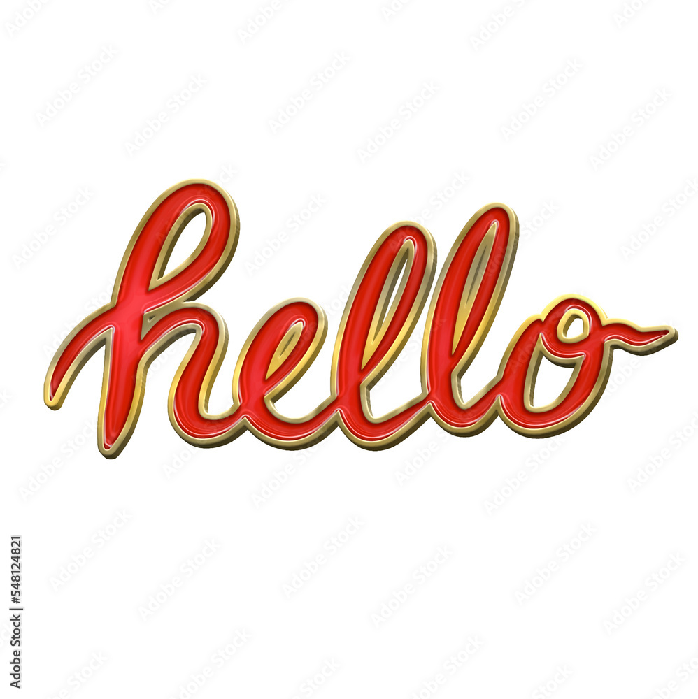 hello hand lettering text enamel pin ornament hello hand lettering text enamel pin ornament