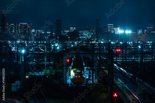 Canvas Print ドクターイエローの秘密基地