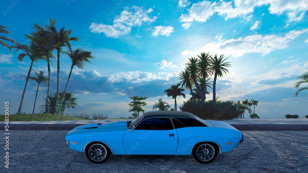 Auto en Playa