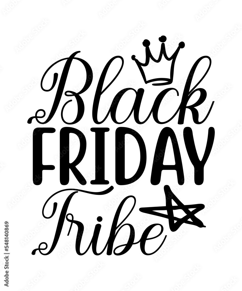 Black Friday SVG Bundle, Shopping Svg,Black Friday Crew Svg, Black