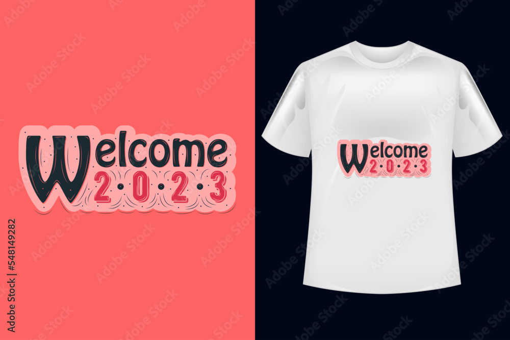 Happy New Year 2023, t shirt design Happy New Year 2023, t shirt design