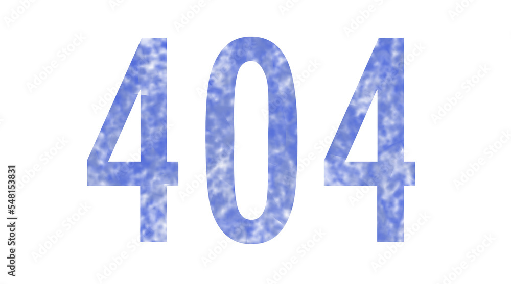 Number text 404. blue paint brush stroke effect. banner. Number text 404. blue paint brush stroke effect. banner.