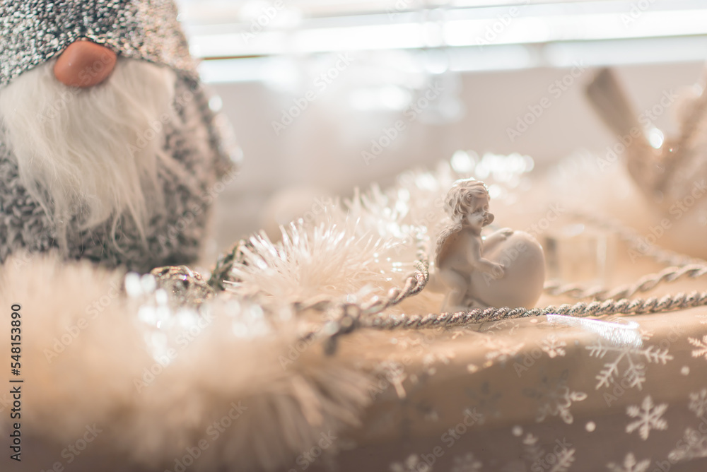 Christmas time. Seasonal concept. Home decoration. Christmas time. Seasonal concept. Home decoration.