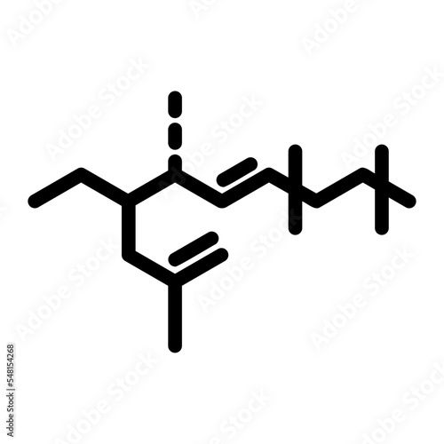 ceramide line icon