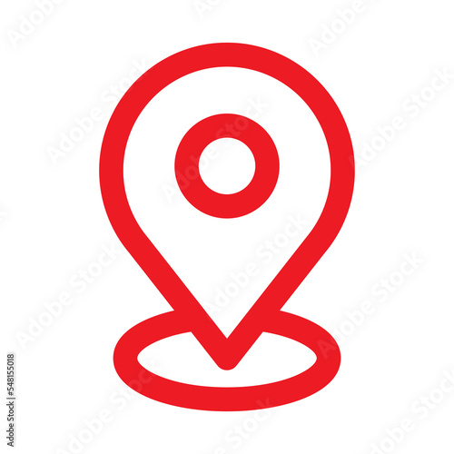 Map with pin, geo locate, pointer icon. maps and navigation illustration.