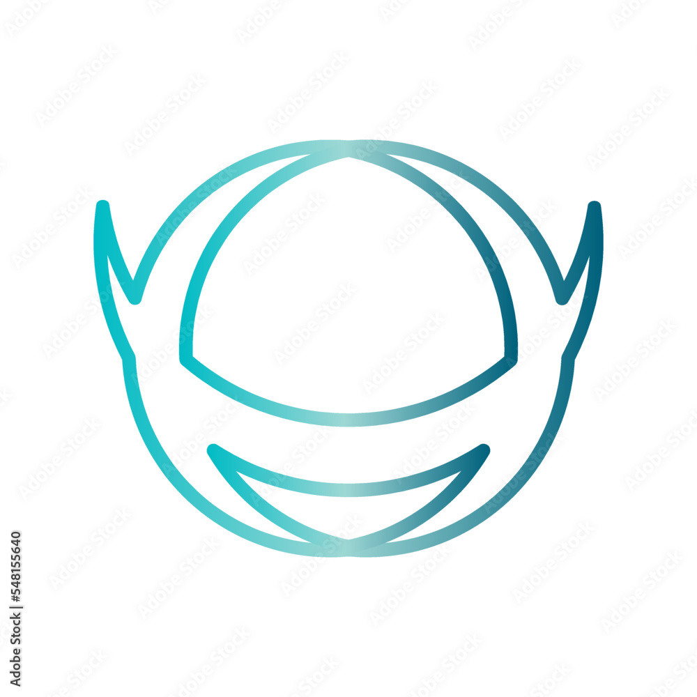 Naklejka premium hurricane abstract design icon symbol. can be used for logos, business, websites and companies and gaming logos. vector illustrator eps 10