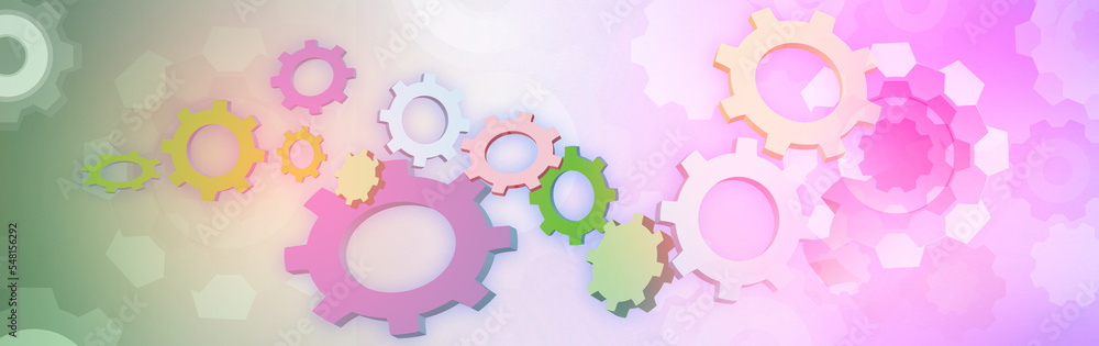 Abstract Technology hexagon cogs design background. Digital futuristic Abstract Technology hexagon cogs design background. Digital futuristic
