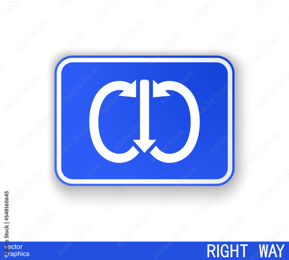 Comic road sign with an arrow. Unreal absurd direction. Cheerful motivational sign design. Vector template Comic road sign with an arrow. Unreal absurd direction. Cheerful motivational sign design. Vector template