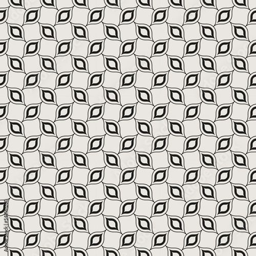 Obraz na płótnie Essential geometric seamless vector pattern. Neutral and timeless abstract repeating pattern for packaging and backgrounds. w salonie