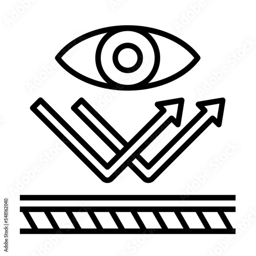 Reflective Fabric icon vector.