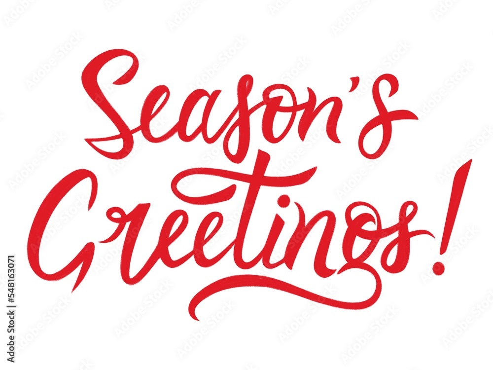 Season's greetings