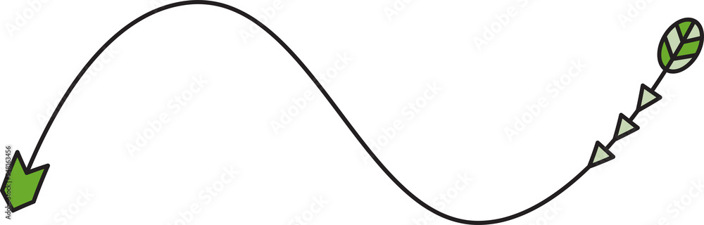 decorative arrow illustration decorative arrow illustration