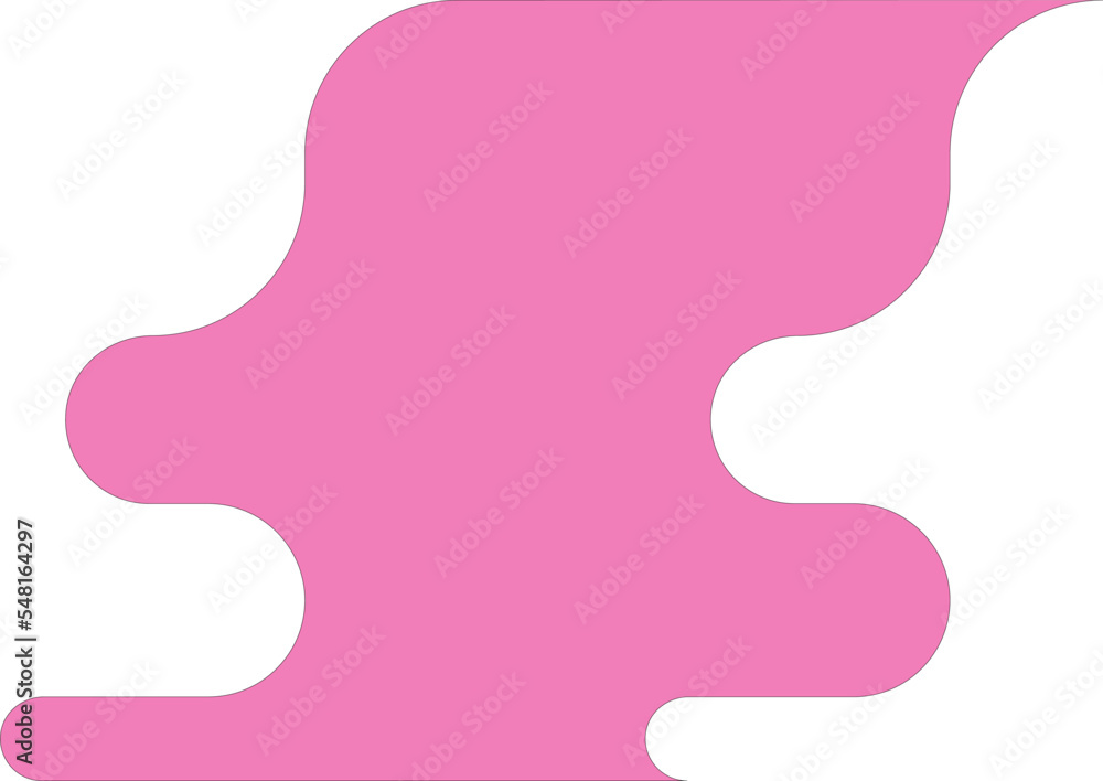 Abstract Minimal Round Shape Vector Illustration Abstract Minimal Round Shape Vector Illustration