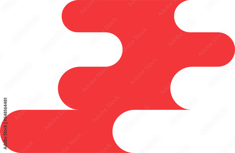 Abstract Minimal Round Shape Vector Illustration Abstract Minimal Round Shape Vector Illustration