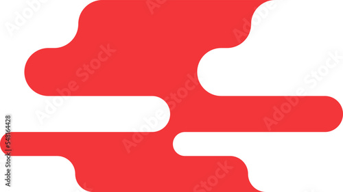 Abstract Minimal Round Shape Vector Illustration