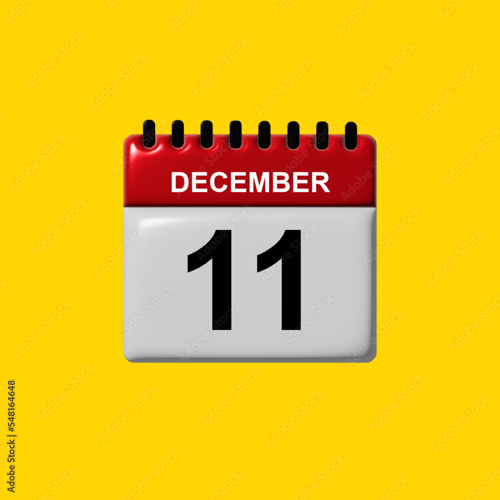 december 3d calendar vector design. december calendar design template. 3d calendar design vector illustration december 3d calendar vector design. december calendar design template. 3d calendar design vector illustration