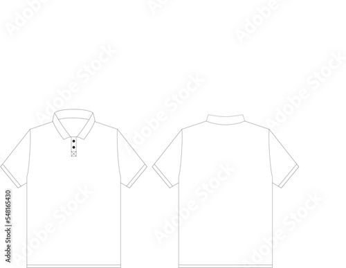 Polo Shirt Template