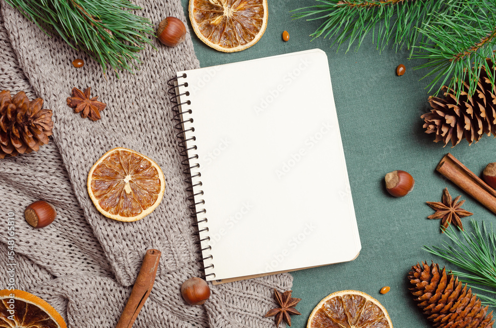 Blank paper notepad for new year plan, goals or checklist. Planning concept Blank paper notepad for new year plan, goals or checklist. Planning concept