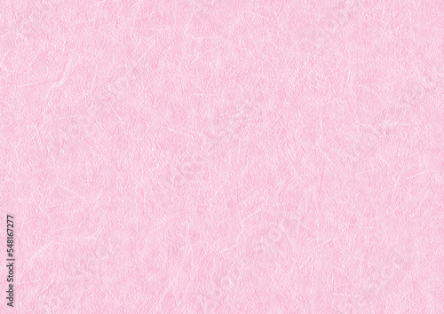 デザイン素材 紙 クロス 壁紙　テクスチャ 桃色の背景