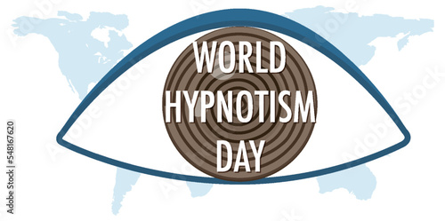 World hypnotism day January icon
