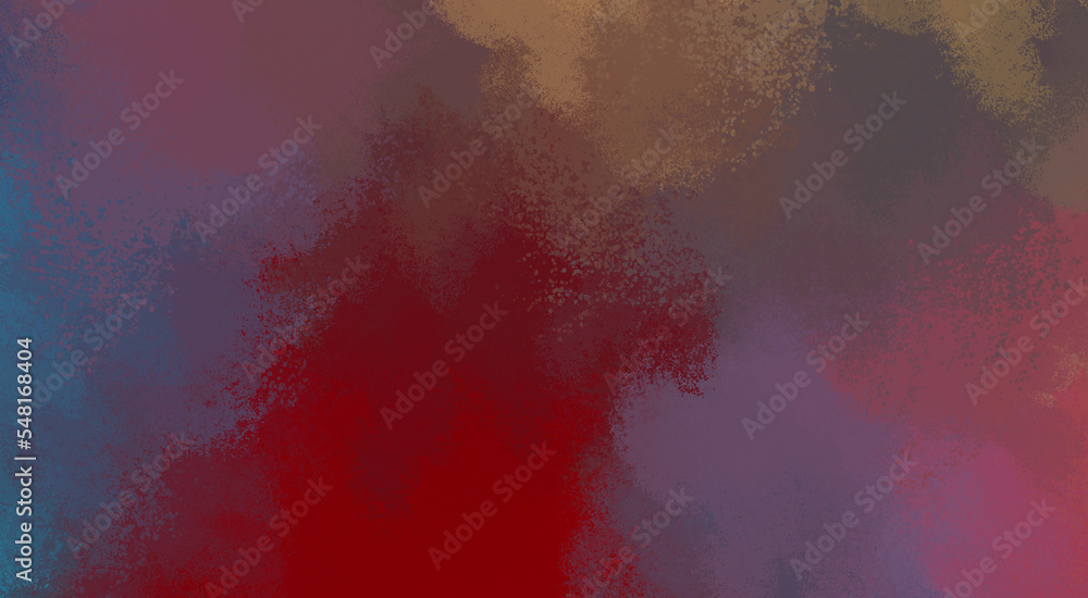 Brushed Painted Abstract Background. Brush stroked painting. Artistic vibrant and colorful wallpaper.