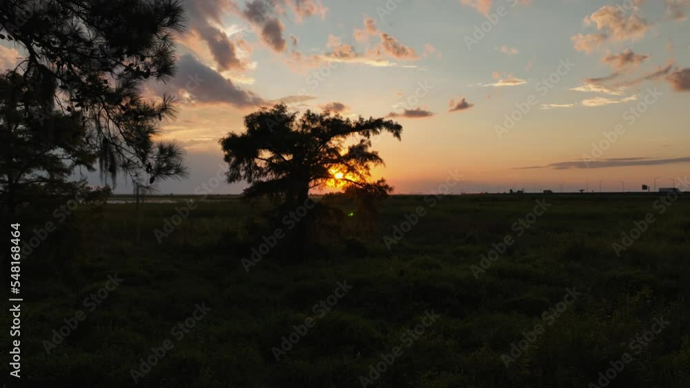 Sunset over Mobile Bay near Daphne, Alabama Sunset over Mobile Bay near Daphne, Alabama