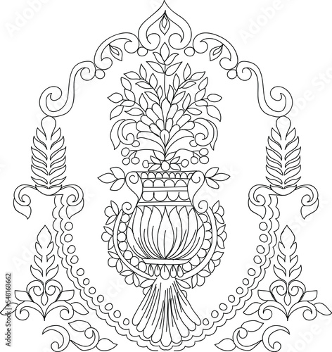 Wallpaper Mural Hand Drawn PNG Florals, ready to print Inktobber Torontodigital.ca