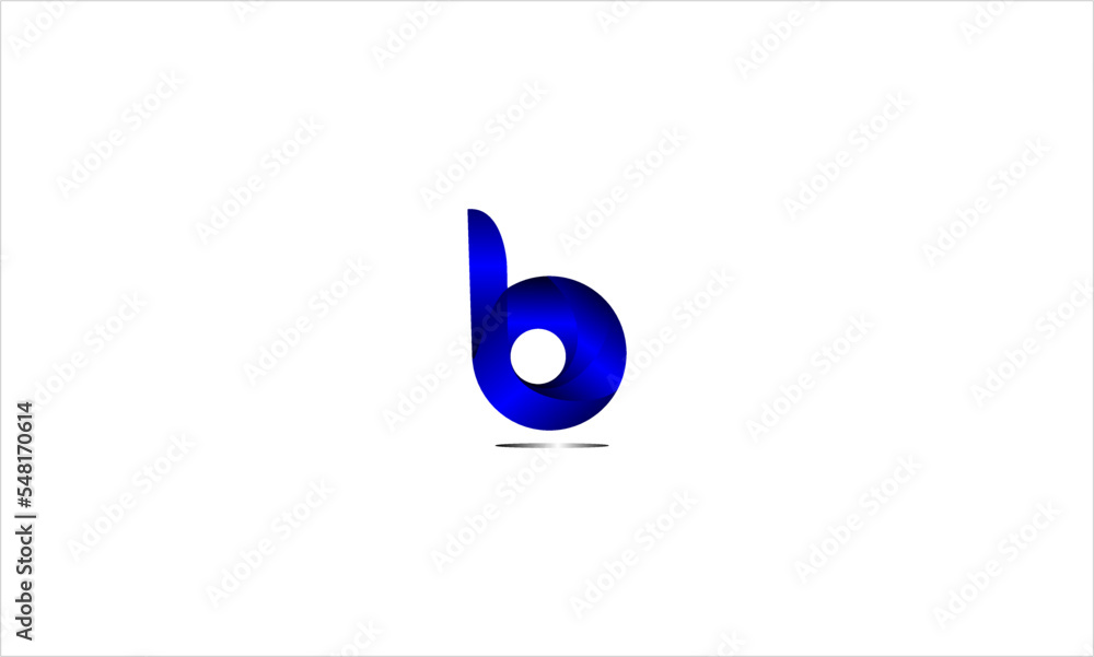 logo 3d b modern logo 3d b modern