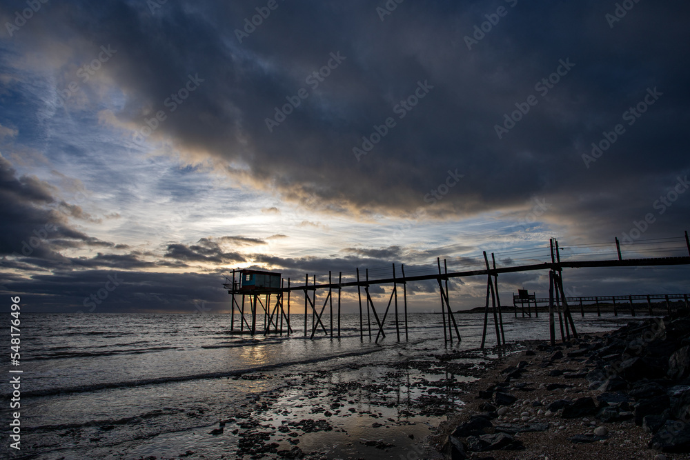 seaside fisherman's hut