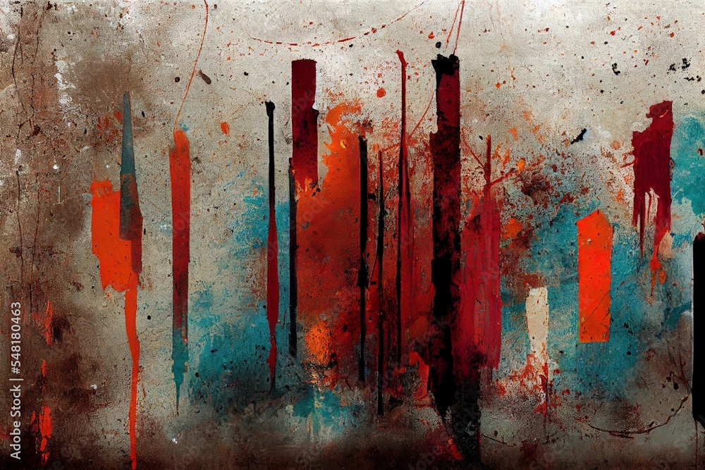 Rusty Dripping Background Grungy rusty metal texture background. Metal and rust as grunge ...